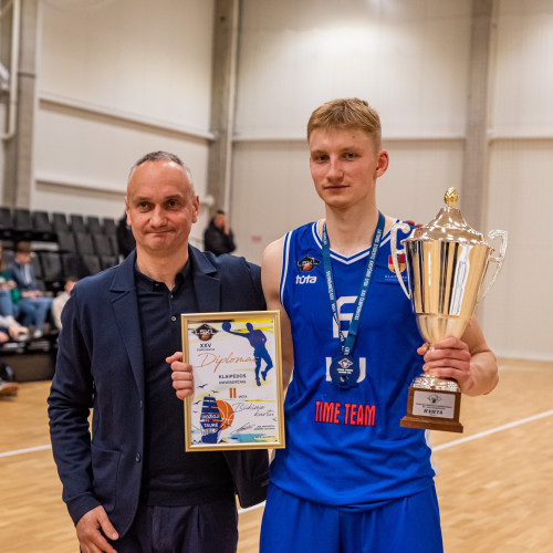 KU krepšininkai Lietuvos studentų krepšinio lygos vicečempionai